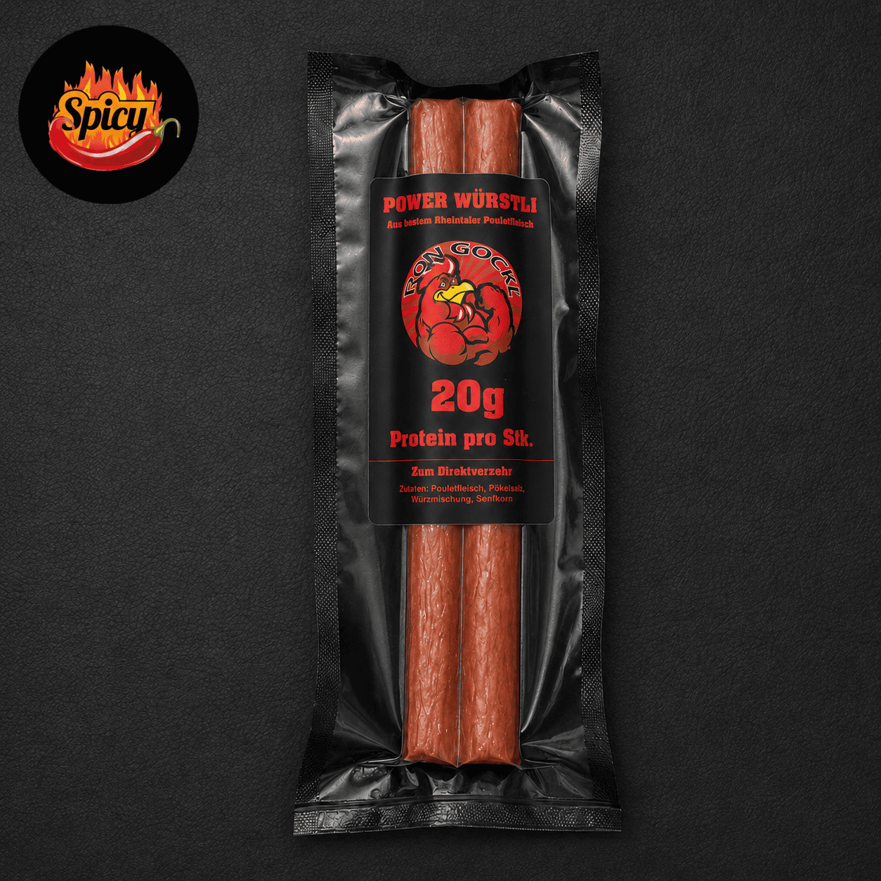 Powerwürstli Spicy – 2er Pack