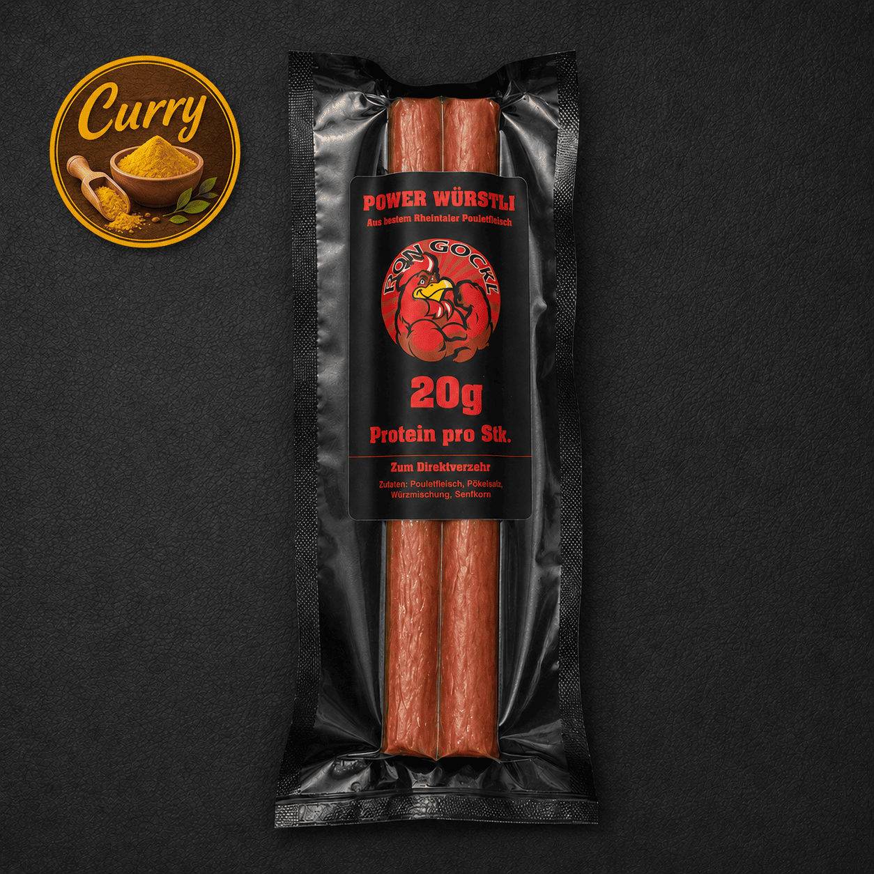 Powerwürstli Curry – 2er Pack